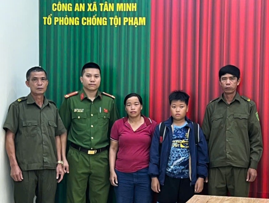 Công an xã Tân Minh: Thi đua làm nhiều việc tốt phục vụ Nhân dân